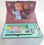 Рисувателен комплект 52 части в триетажно куфарче Замръзналото кралство Frozen